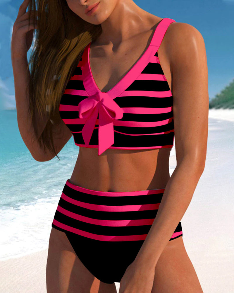Thelma - Classic Striped Bikini Set