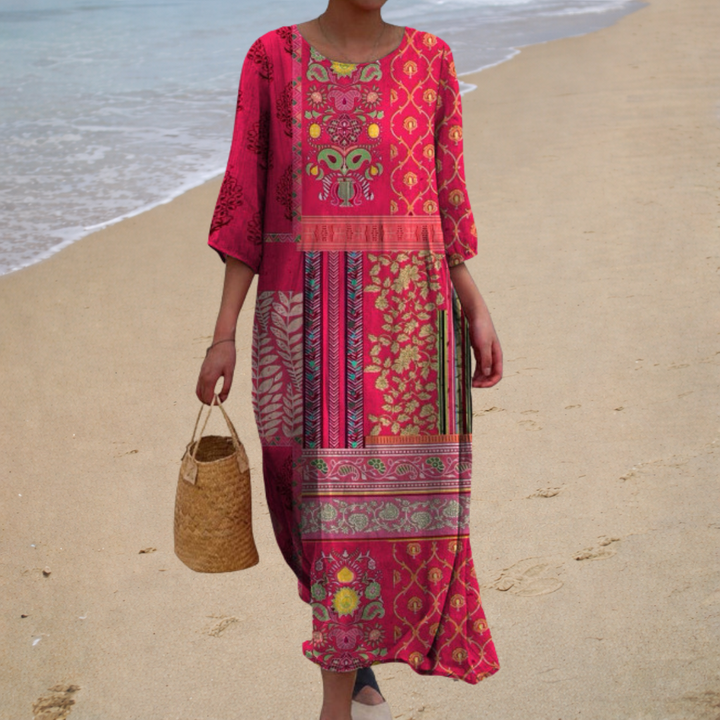 Elegant Flowing Maxi Dress