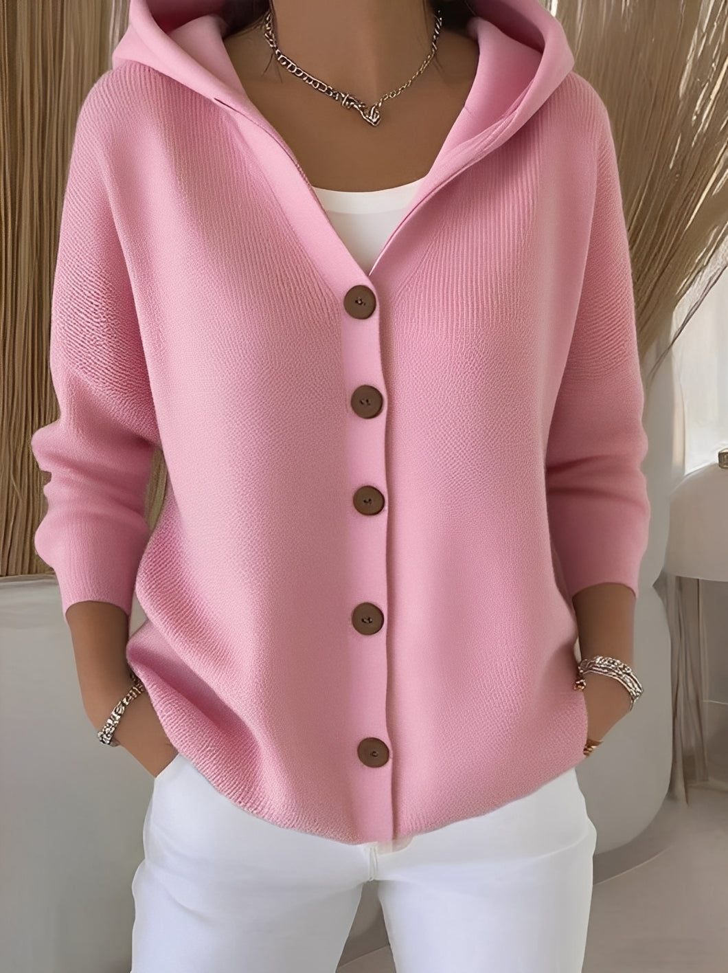 The Zulo Hooded Cotton Cardigan