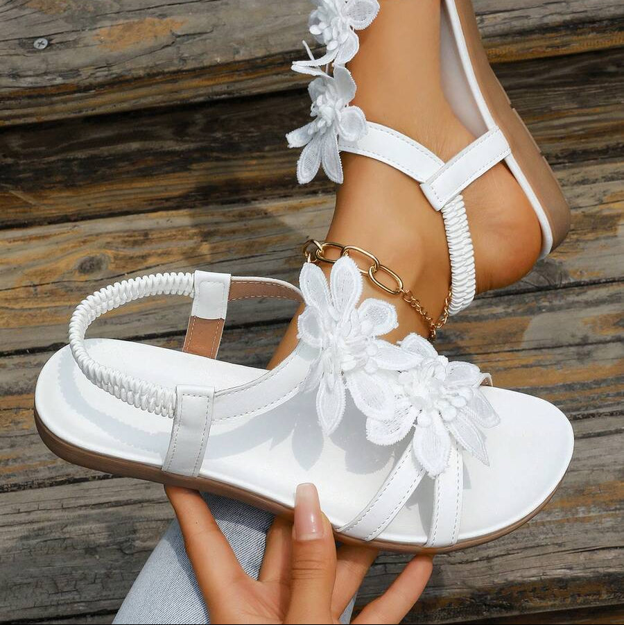 WIKTORIA | Floral Sandals
