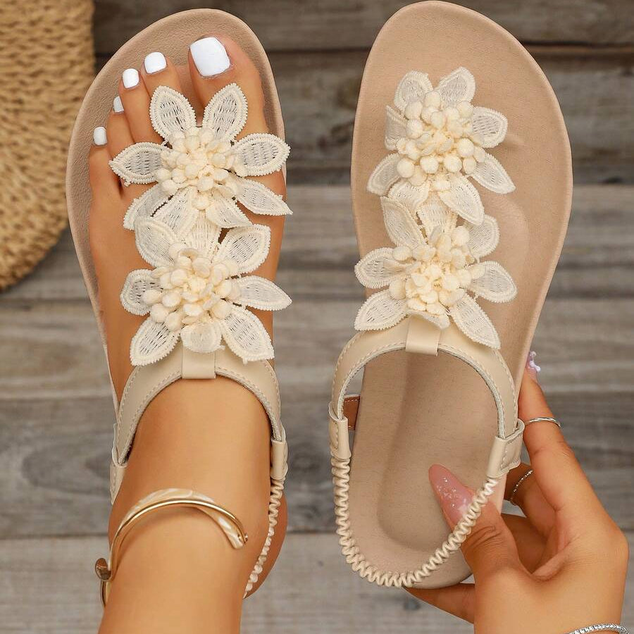 WIKTORIA | Floral Sandals