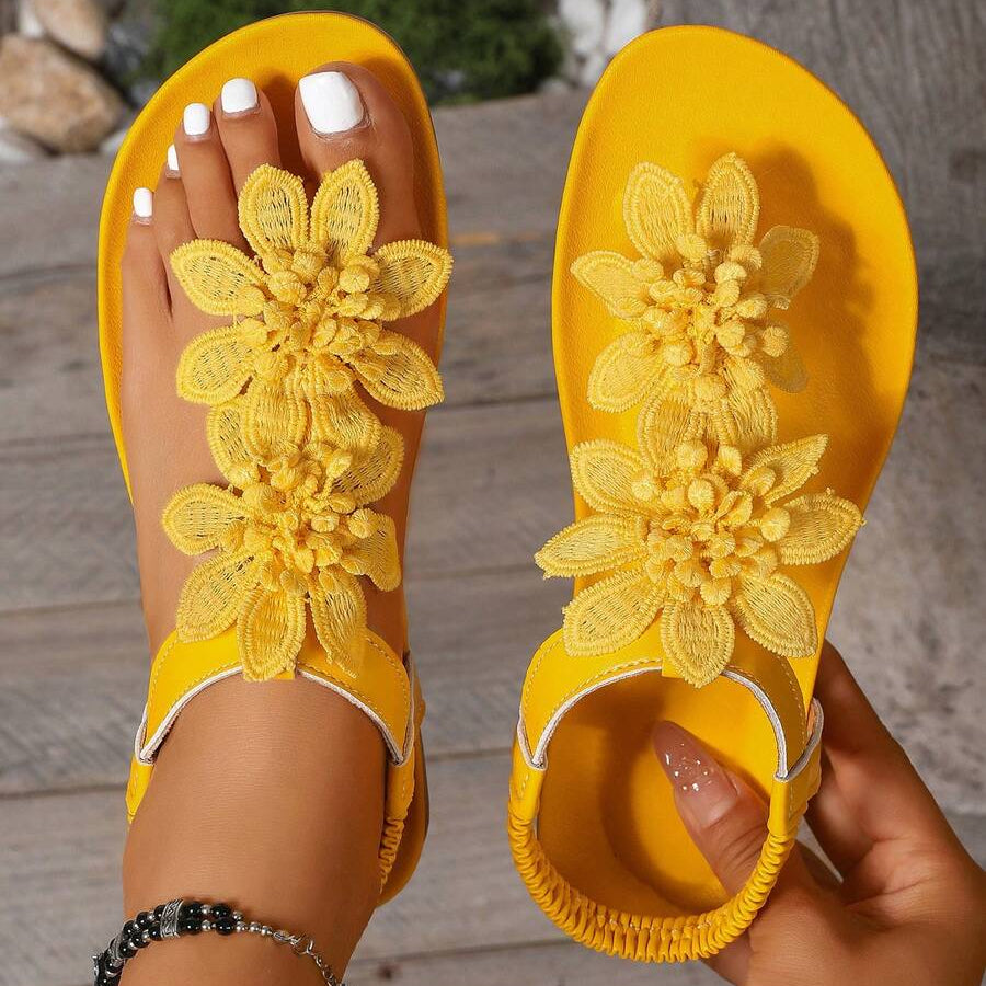WIKTORIA | Floral Sandals
