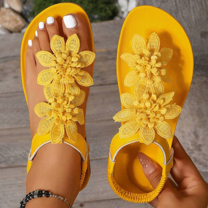 WIKTORIA | Floral Sandals