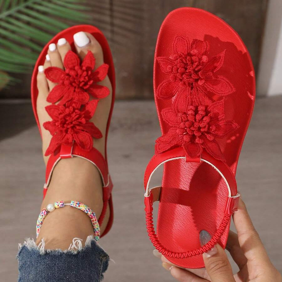 WIKTORIA | Floral Sandals