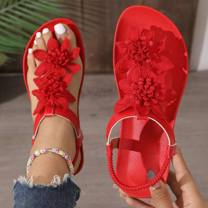 WIKTORIA | Floral Sandals