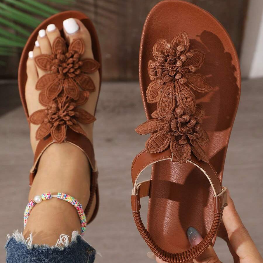 WIKTORIA | Floral Sandals