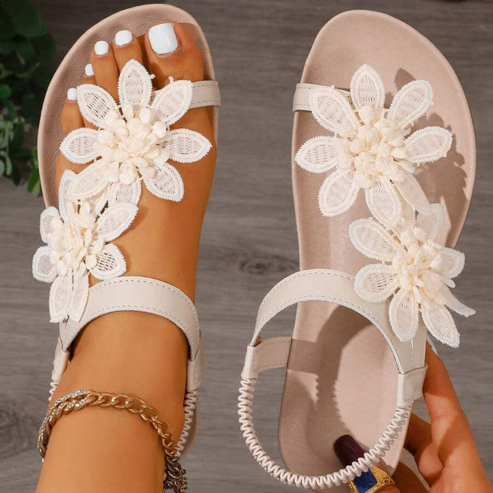 WIKTORIA | Floral Sandals