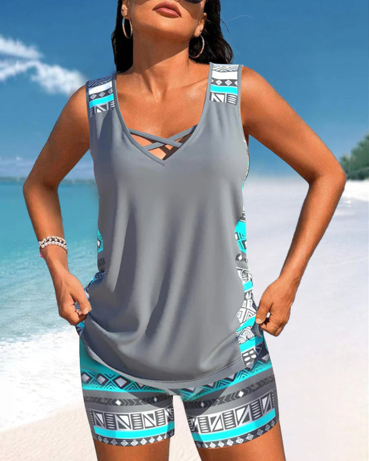 Evelyn - Breezy Tankini Shorts