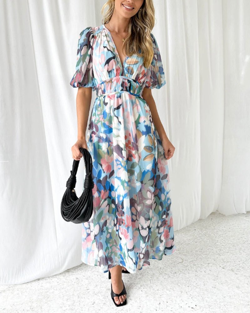 Daliah | Graceful Floral Dress