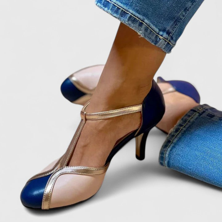 The Marielle | T-Bar Comfort Heels