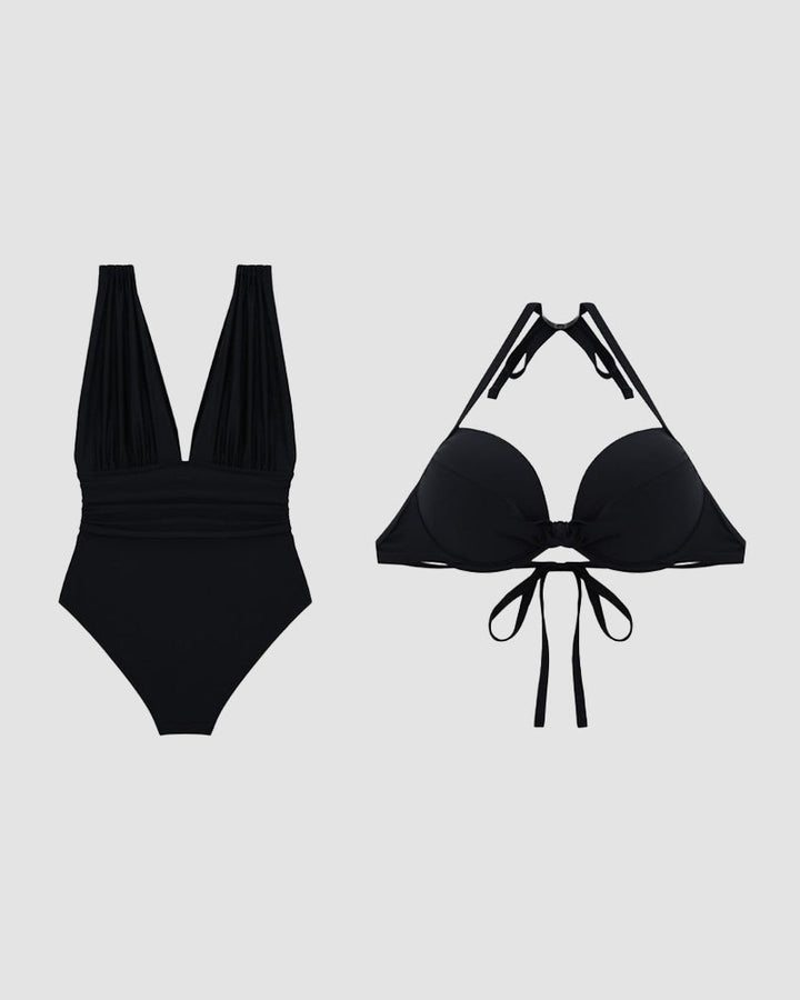 Estelle - Refined Cutout Swimsuit