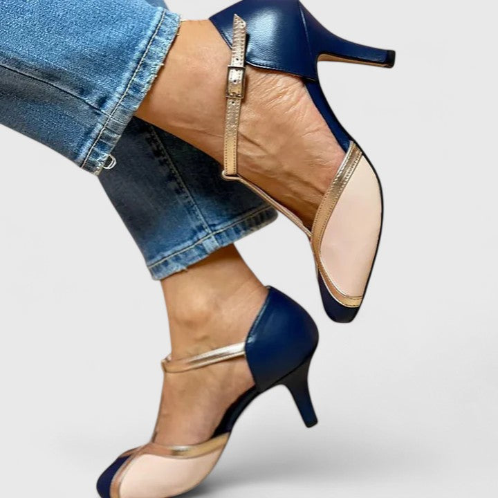 The Marielle | T-Bar Comfort Heels