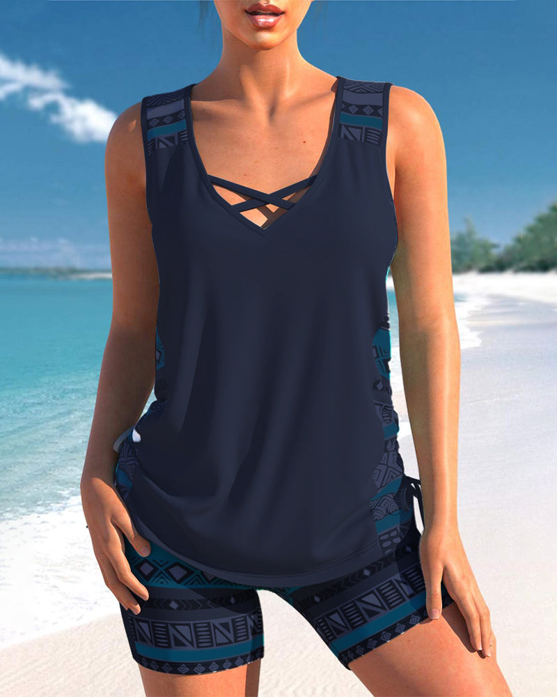 Evelyn - Breezy Tankini Shorts