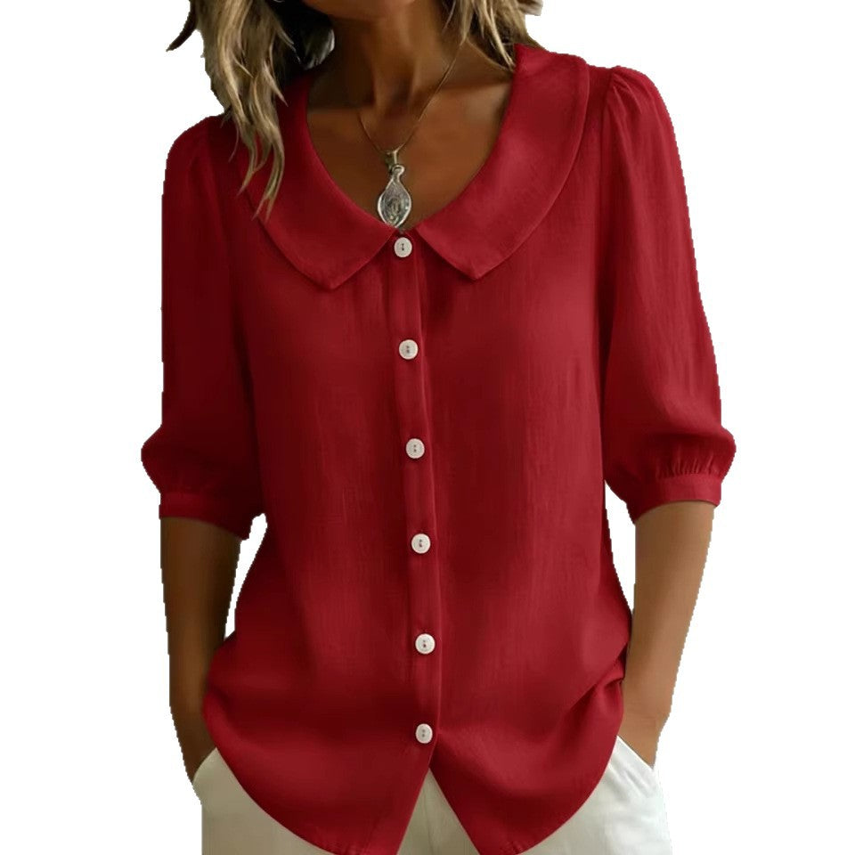 The Clara Puff Sleeve Blouse