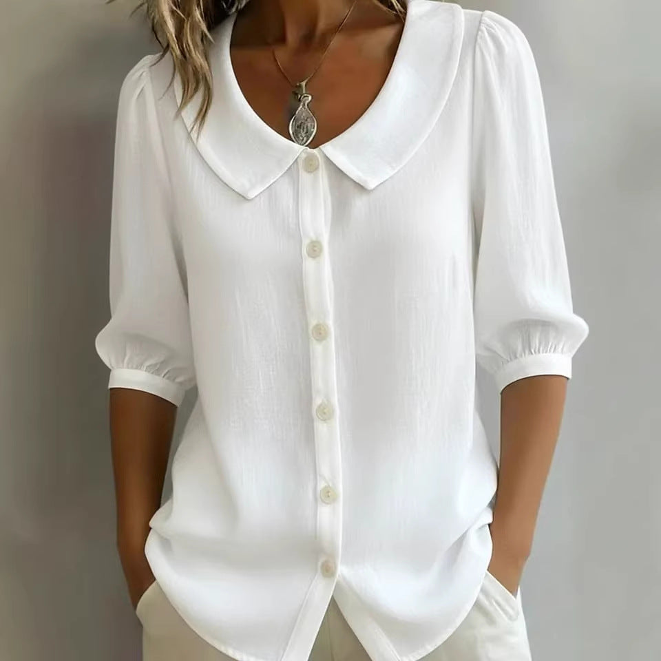 The Clara Puff Sleeve Blouse