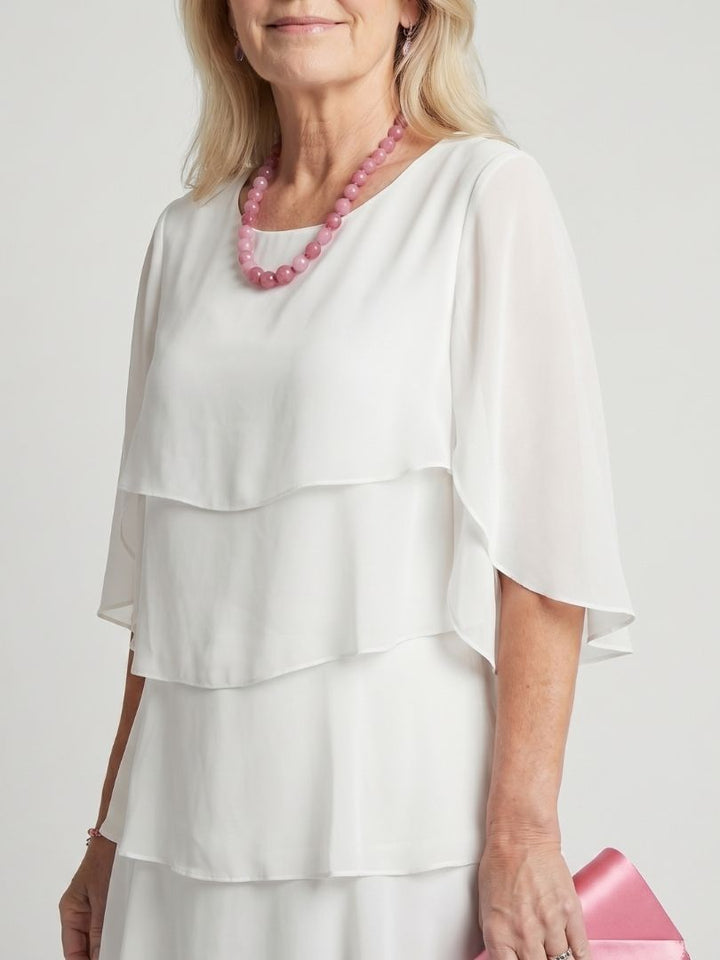Liora | Layered Midi Dress