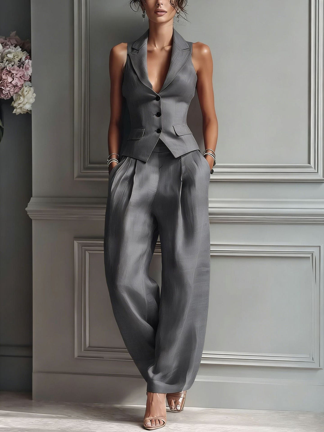 The Elara | Button Co-Ord Set