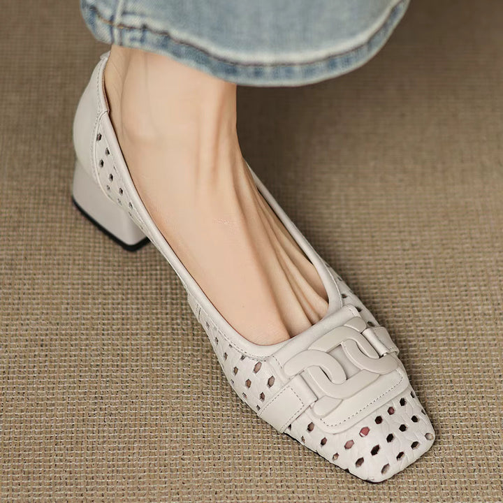 Solea Women Leather Heels