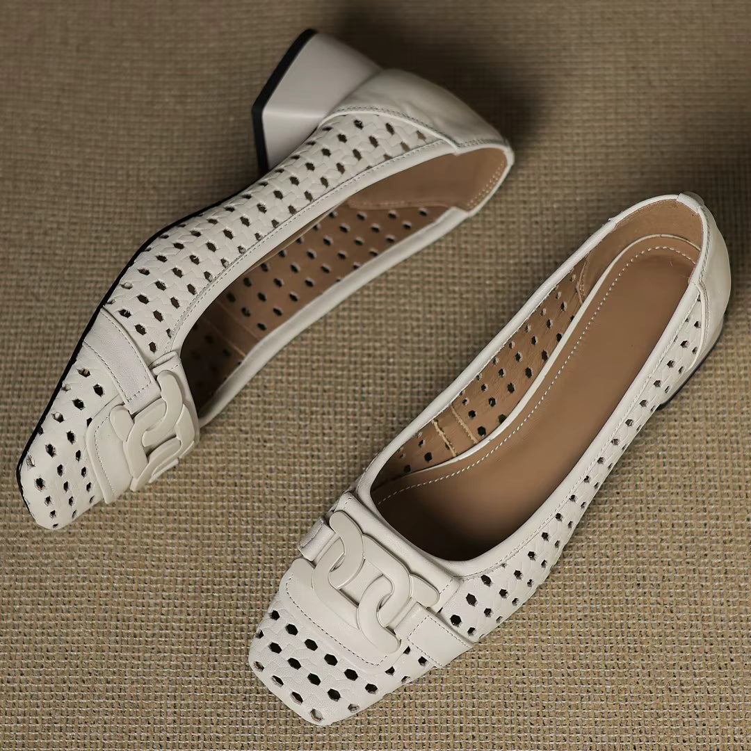 Solea Women Leather Heels
