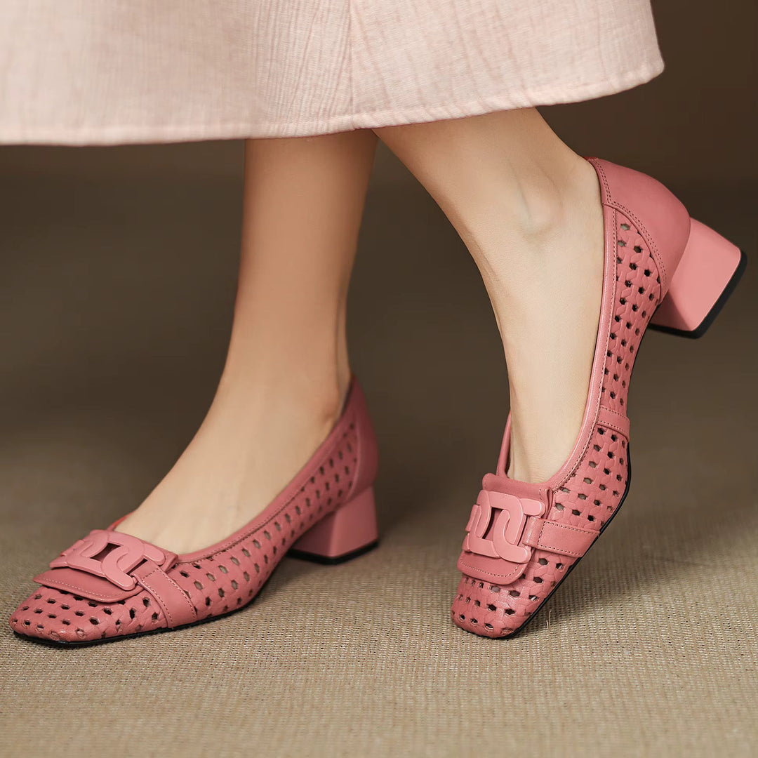 Solea Women Leather Heels