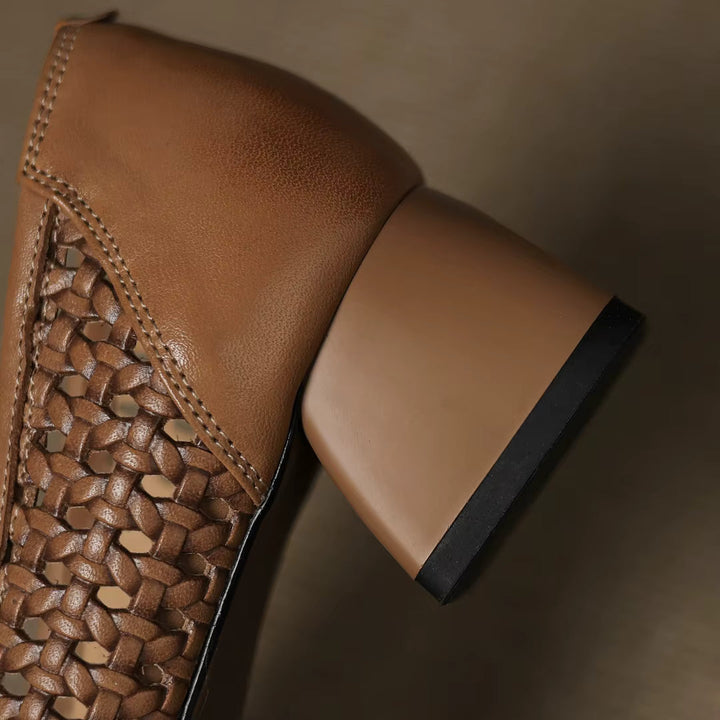Solea Women Leather Heels