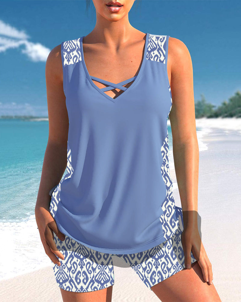Evelyn - Breezy Tankini Shorts