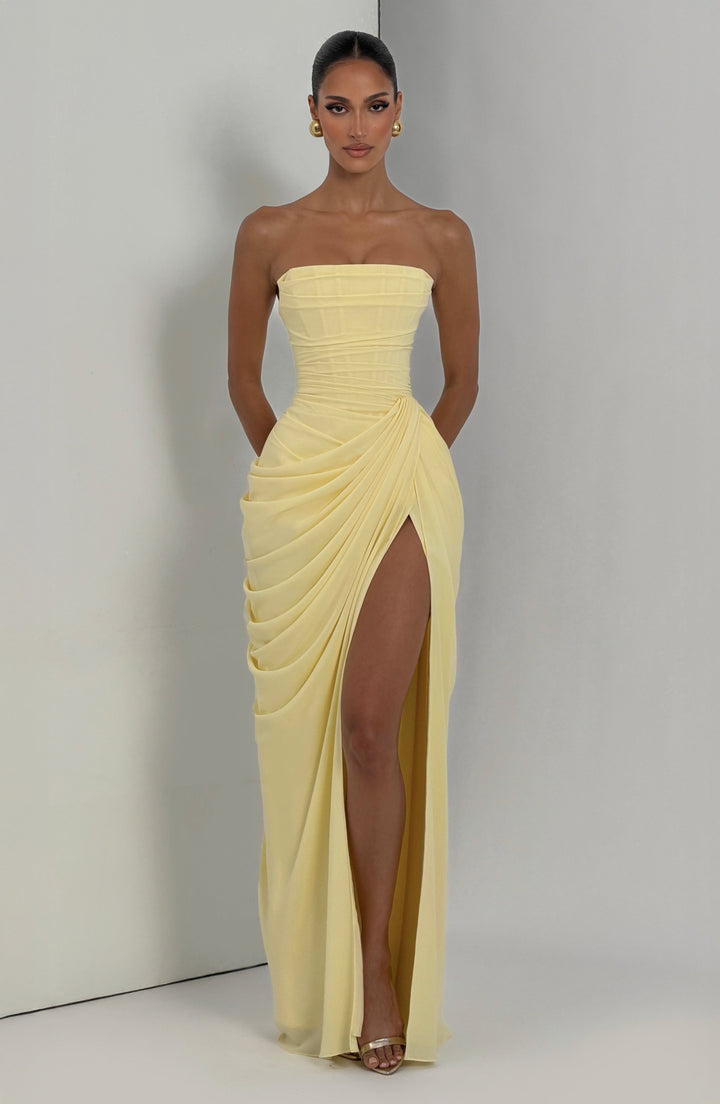 Lois | Strapless Maxi Dress