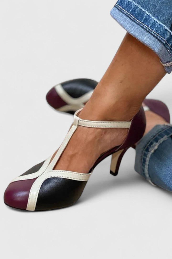 The Marielle | T-Bar Comfort Heels