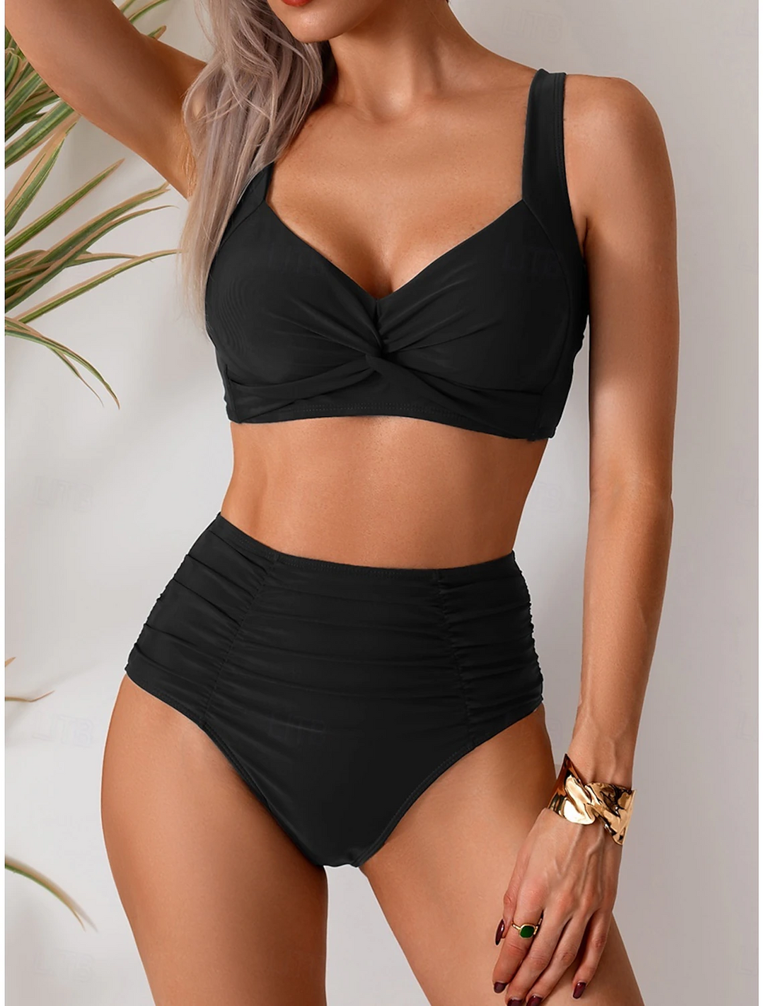 Kathleen - Ruched Fabric Bikini