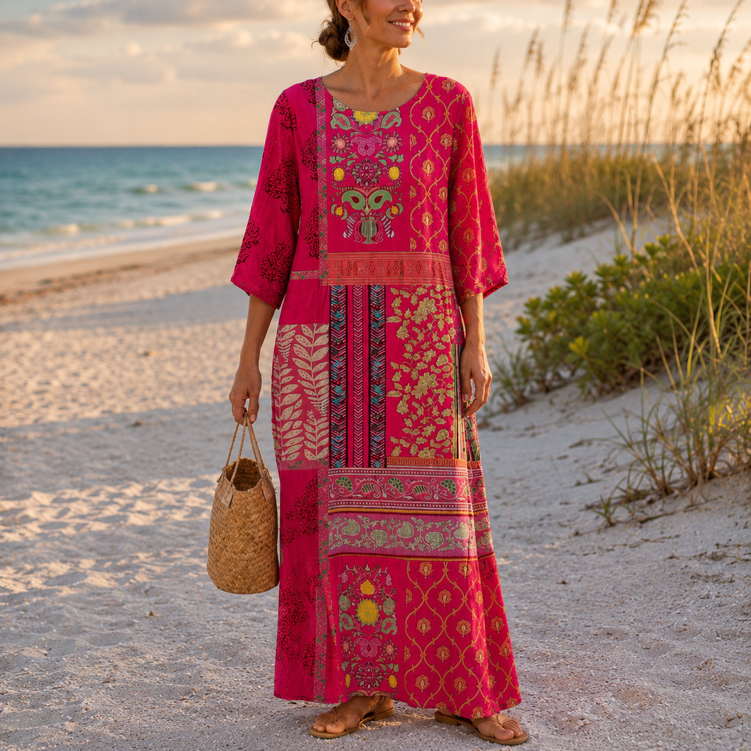 Elegant Flowing Maxi Dress