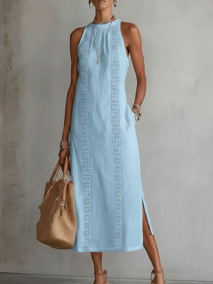 The Jimena  | Embroidered Midi Dress