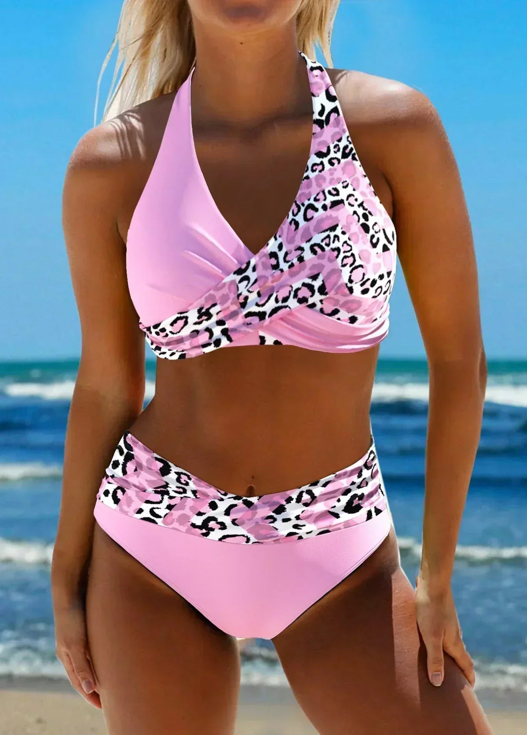 Edna - Vibrant Wave Bikini Set
